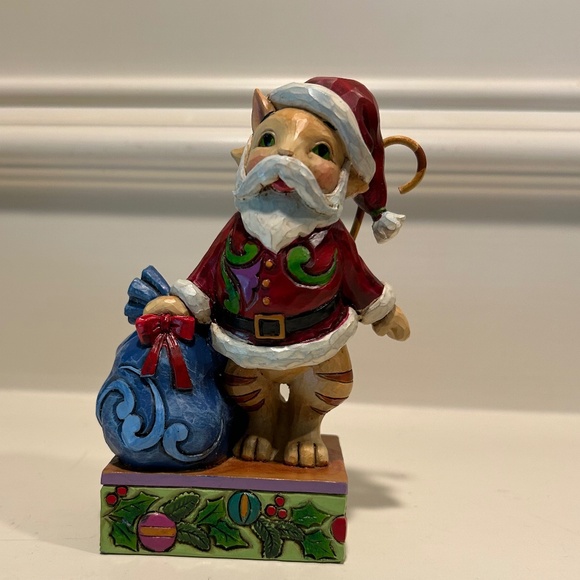 Jim Shore Heartwood Creek “Jolly Old Santa Paws” - Picture 1 of 7